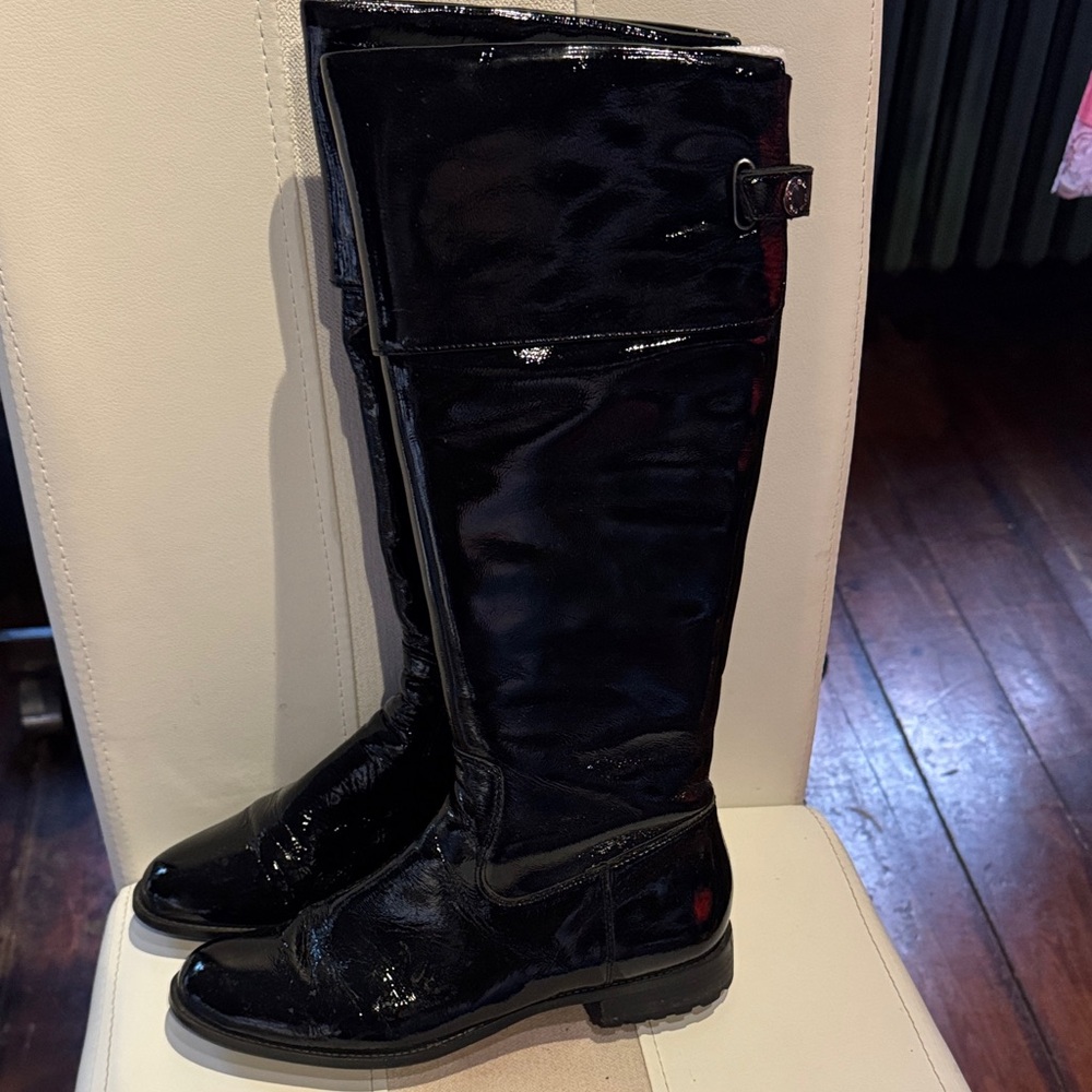 Calvin Klein Collection Black Winter & Rain Boots